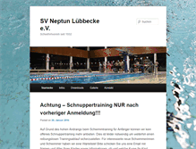 Tablet Screenshot of neptunluebbecke.de